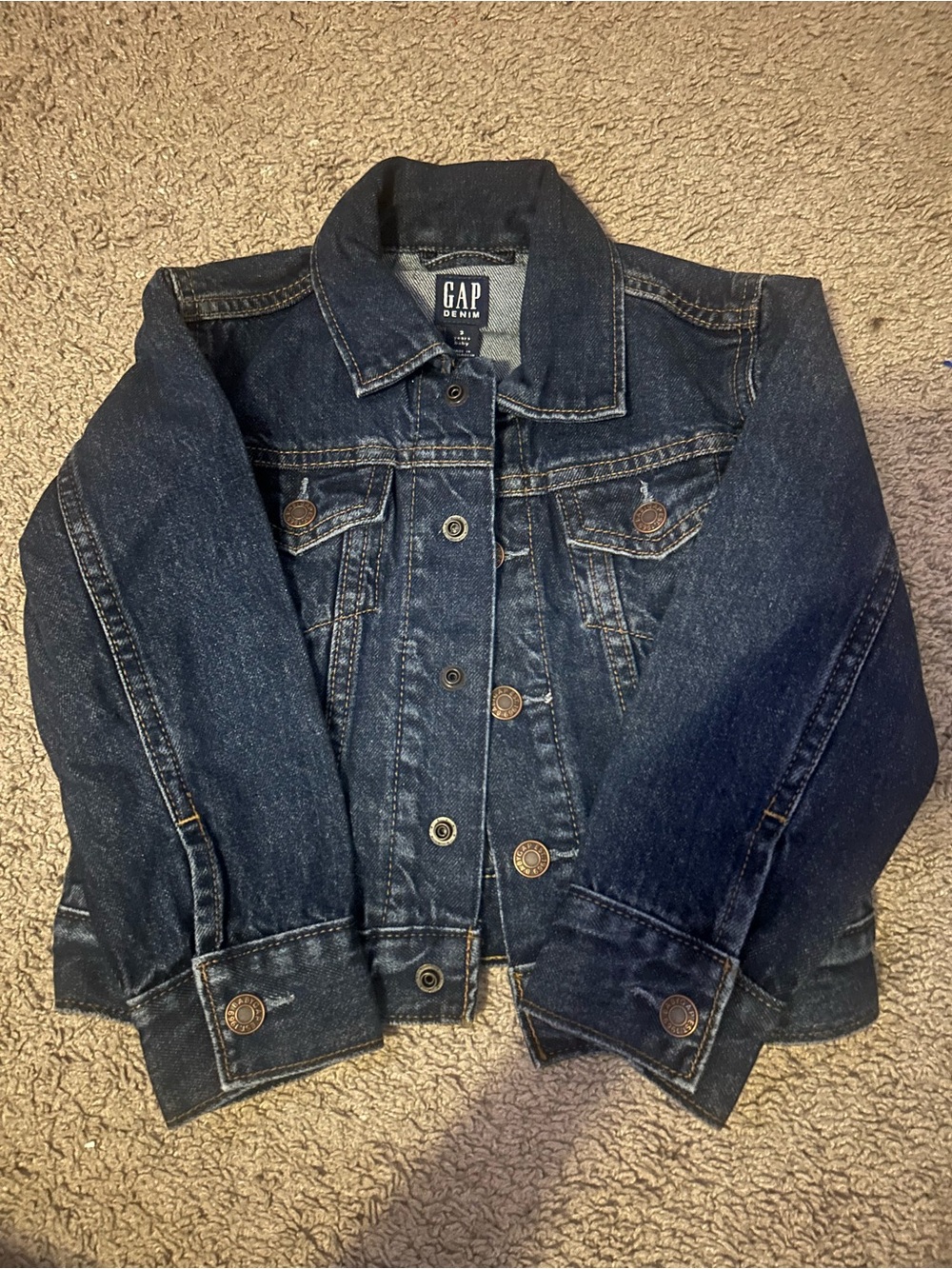 GAP Kids Indigo Blue Denim Jacket